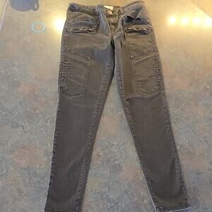 Jolt Women's Gray Ankle & Cropped Jeans